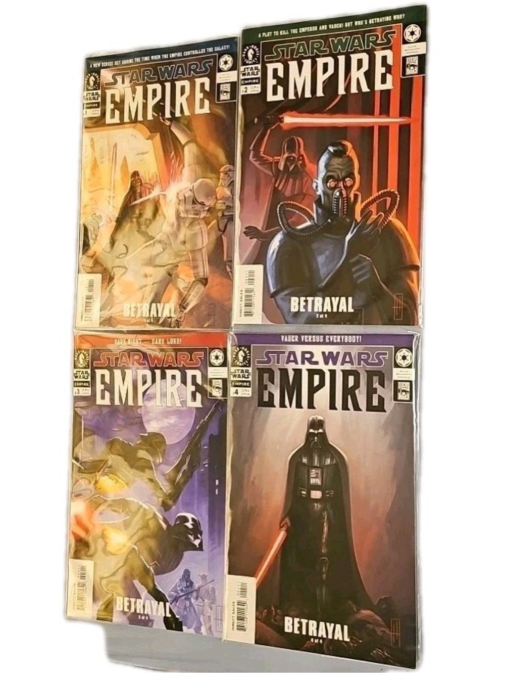 Star Wars: Empire #1-4 Entire Betrayal Story Dark Horse Comics 2002 Lot Run 2 3